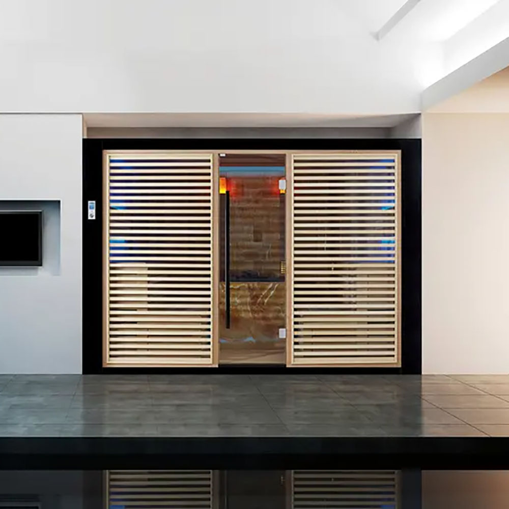 M-SPA - Suchá sauna s kamny 300 x 200 x 210 cm 12kW