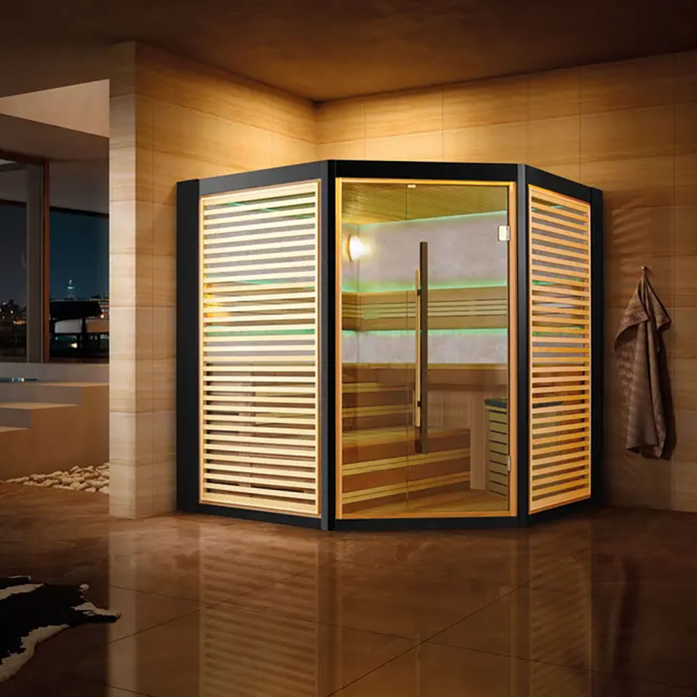 M-SPA - Suchá sauna s pieckou 200 x 200 x 210 cm 6kW