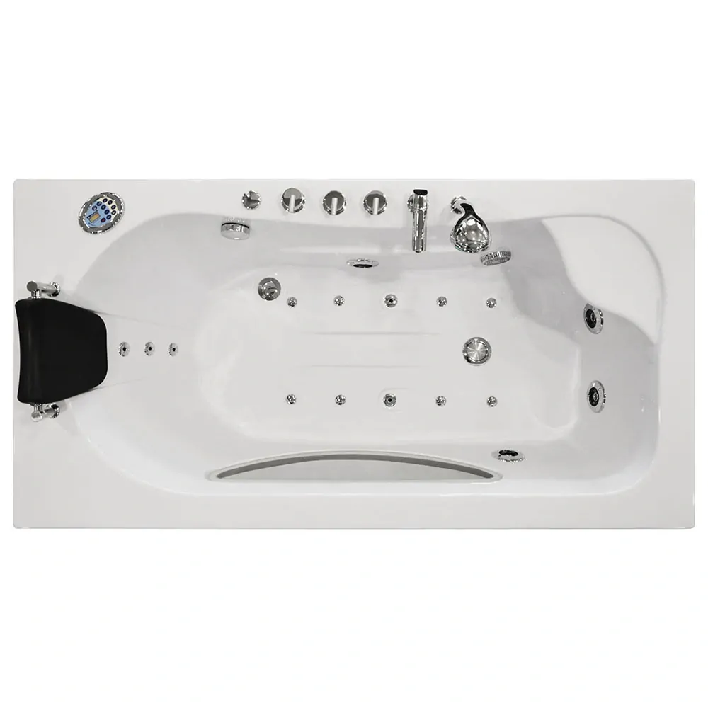 M-SPA - Kúpeľňová vaňa SPA TURBO s hydromasážou 168 x 86 x 60 cm