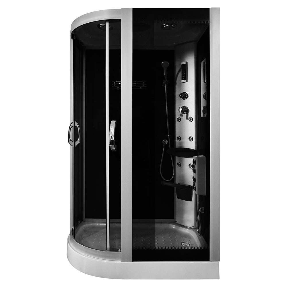 M-SPA - Sprchovací box 8218P s hydromasážou 120 x 85 x 215 cm, pravá verzia