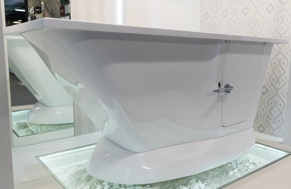Bezbariérová vaňa s dvierkami MODERN 150 - 150 x 76 cm dvierka na pravej strane