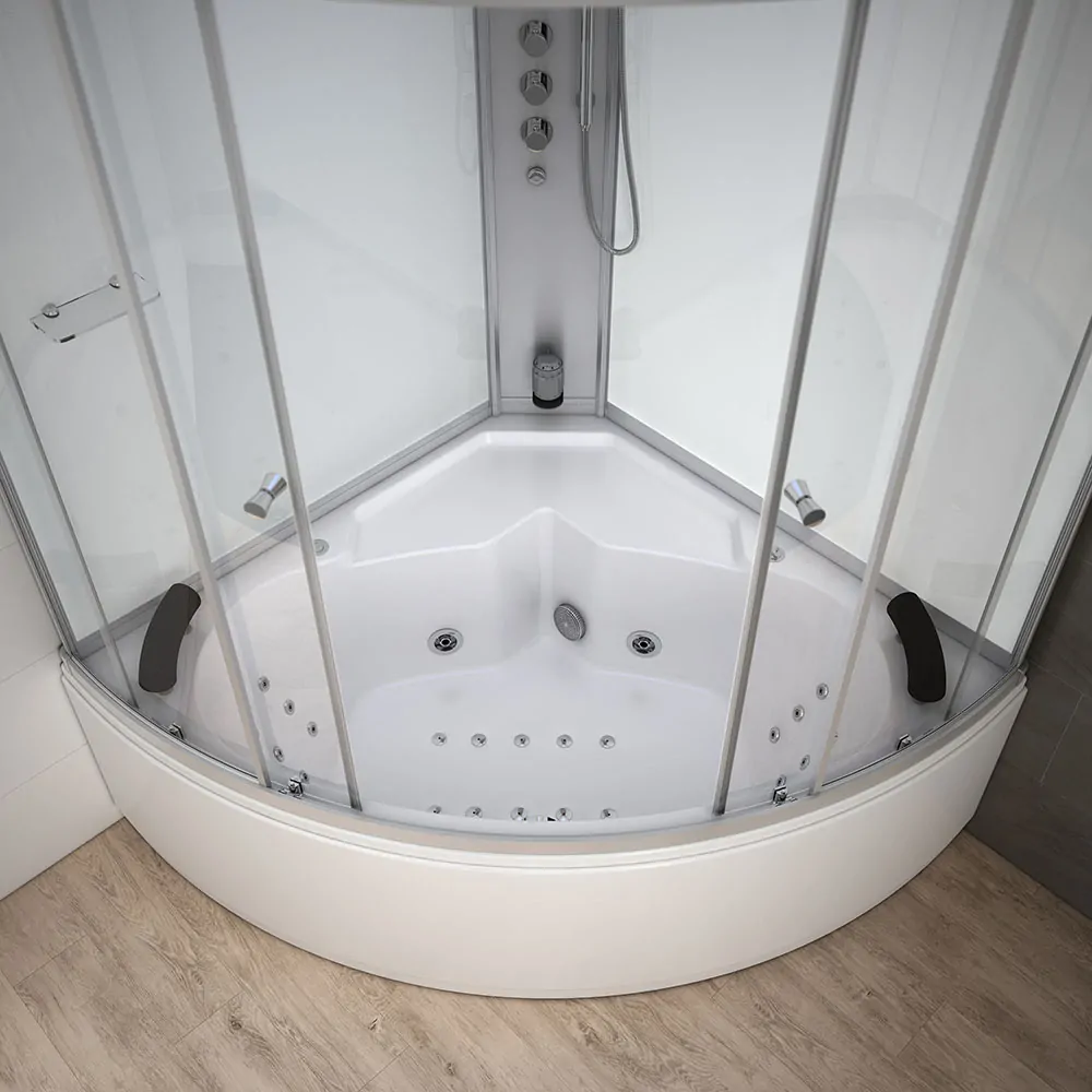 M-SPA kabínová vaňa s hydromasážou 2-miestna 140x140x224cm