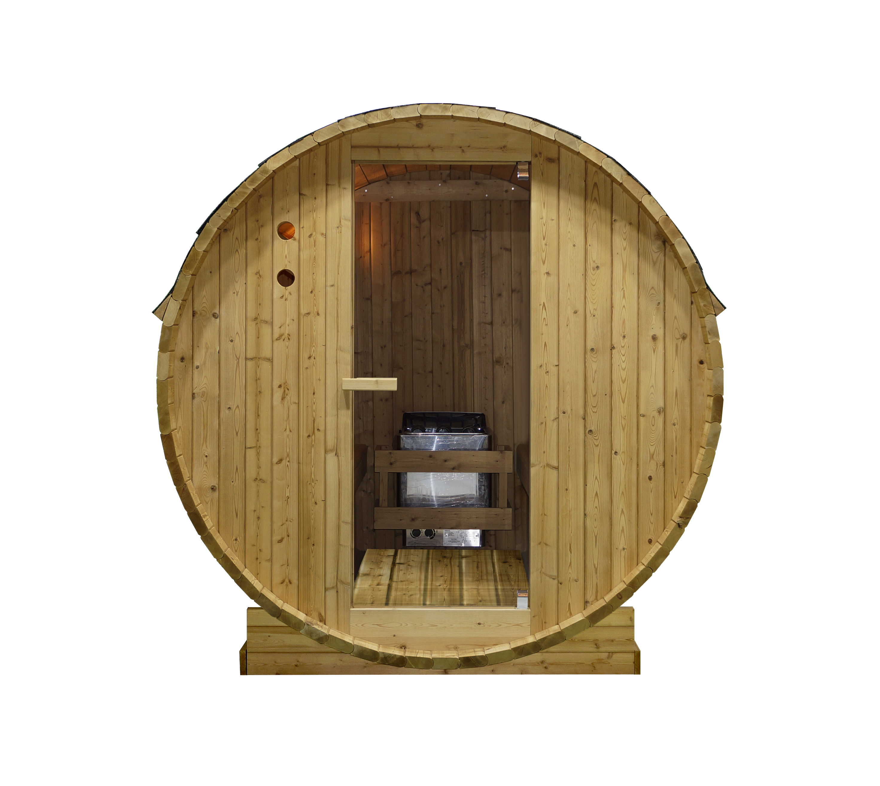 Sanotechnik Sudová fínska vonkajšia sauna TROMSÖ L pre 4 osoby 194,8x180x191,5 cm