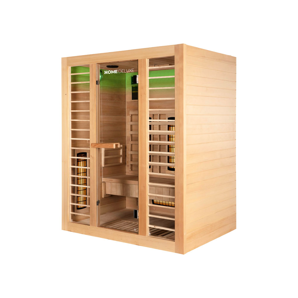 Infračervená kabína REDSUN DELUXE L - 153 x 110 cm pre 3 osoby