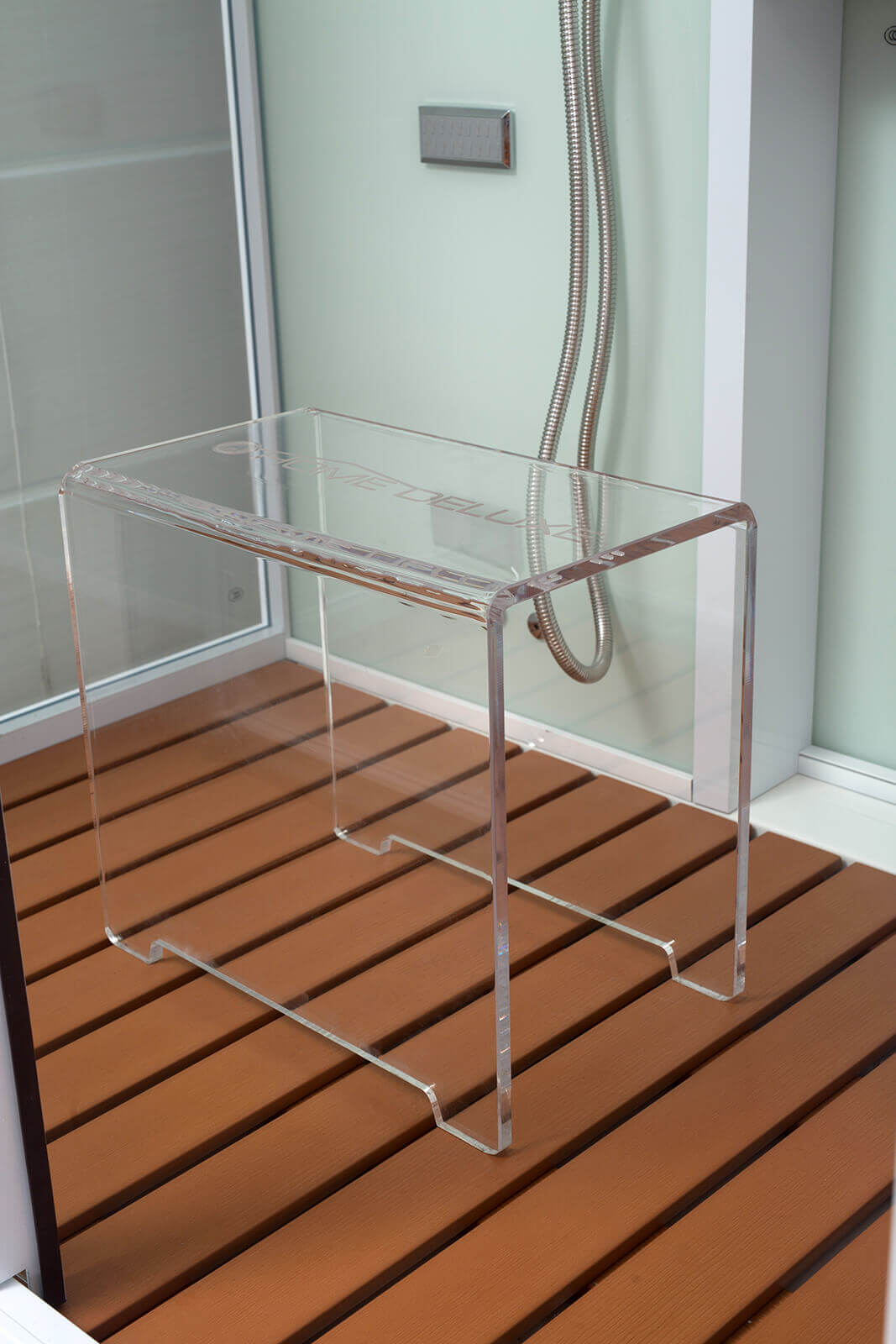 LUXOR XL Parná sprcha s vodopádom a parná sauna - 120 x 90 cm čierna