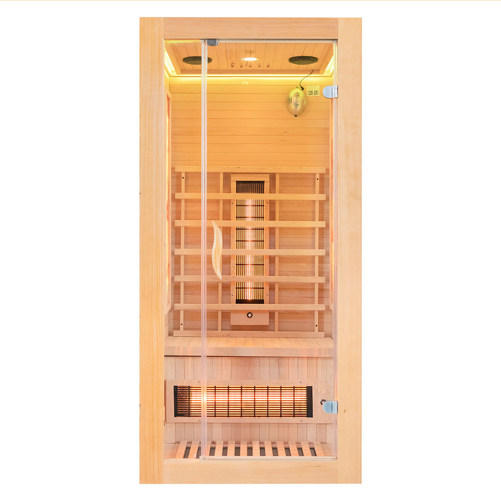 Infrasauna EA1 SK so soľnými kameňmi 90X90X190CM
