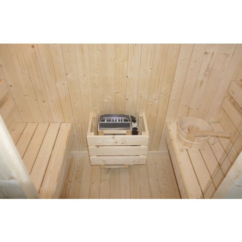 Vonkajšia sauna ISLAND L pre 2 osoby 189x120x200 cm