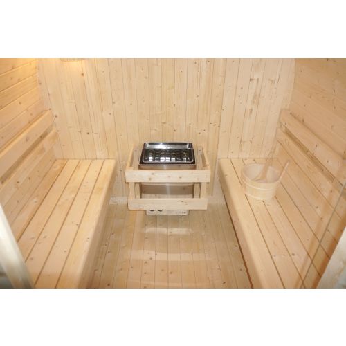 Vonkajšia sauna ISLAND XL pre 4 osoby 189x220x200 cm
