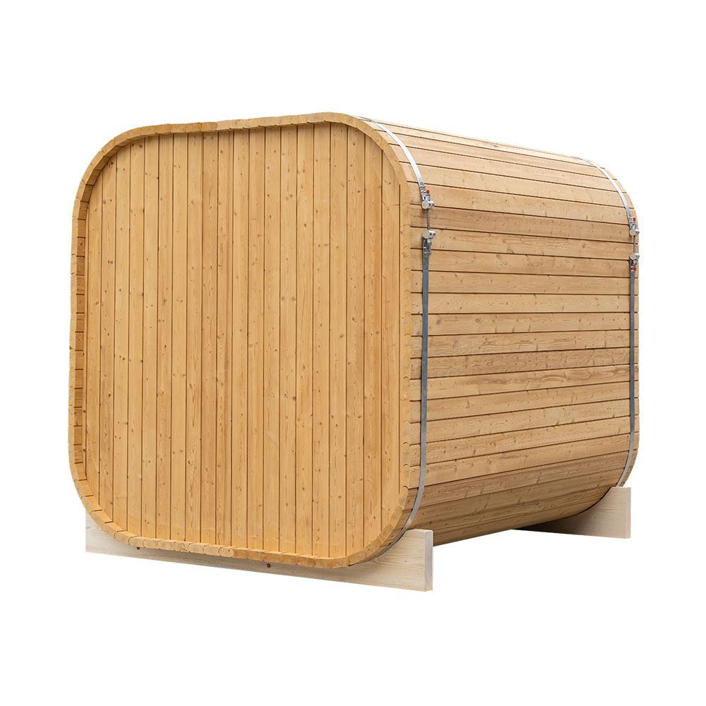 Infračervená záhradná sauna SQUARE 210X210X210CM