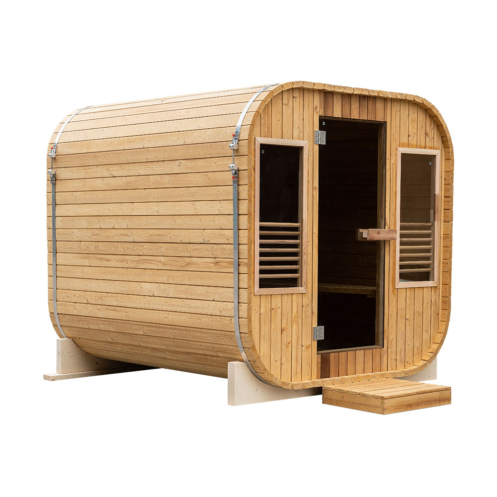 Infračervená záhradná sauna ŠTVOREC 210X240X210CM