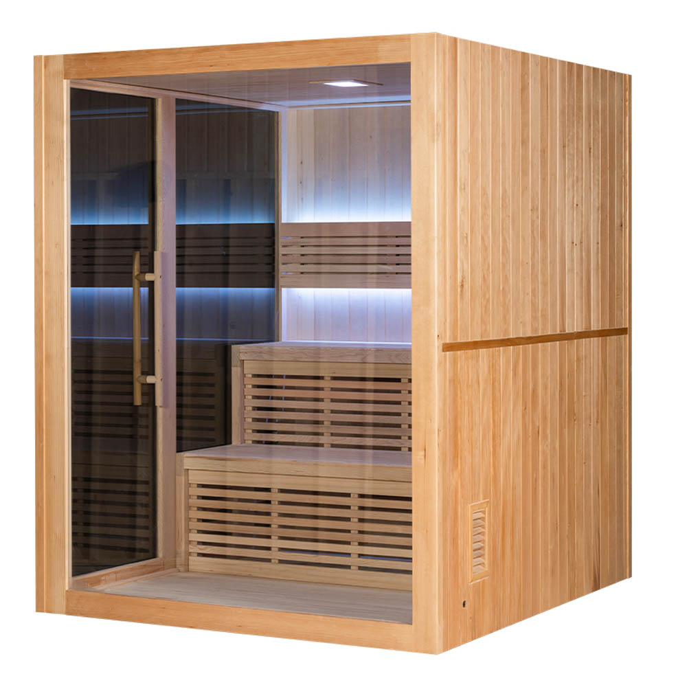 Suchá sauna s kachľami HARVIA 6kW 180X160X200CM