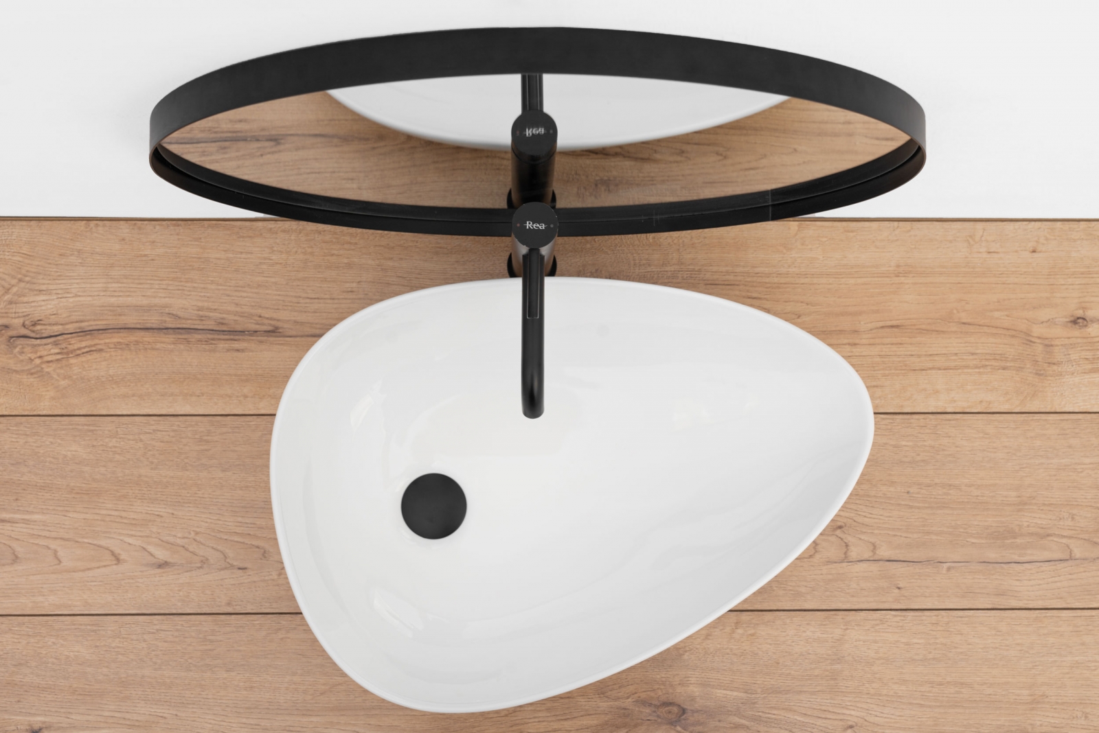 REA - Umývadlo GRETA na dosku 55