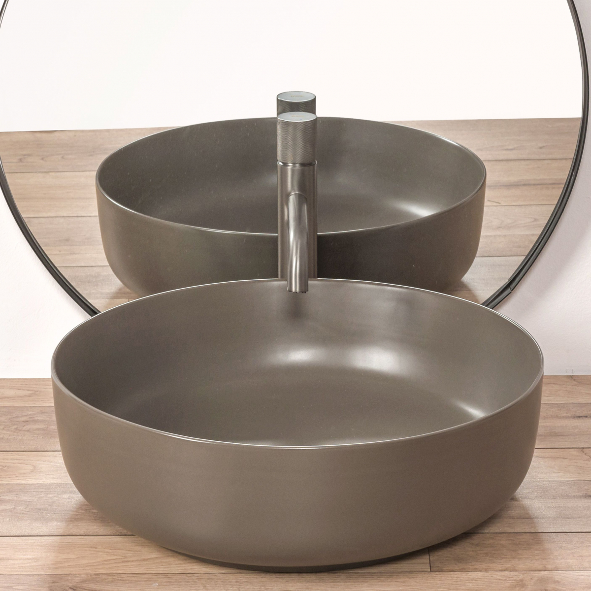 REA - Umývadlo na dosku ELMA Warm Grey