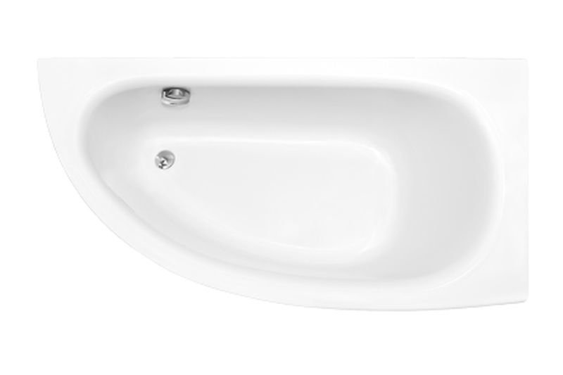 Besco MILENA PREMIUM 150 x 70 cm vaňa pravá asymetrická, akrylátová