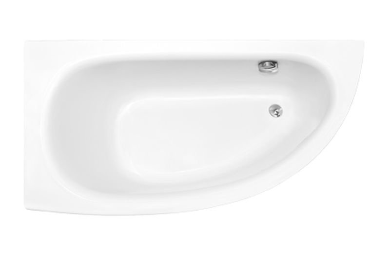 Besco MILENA PREMIUM 150 x 70 cm vaňa ľavá asymetrická, akrylátová