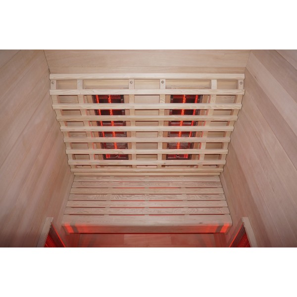 Sanotechnik - RUBY 2 - infrasauna pre 2 osoby, 120 x 100 x 195 cm