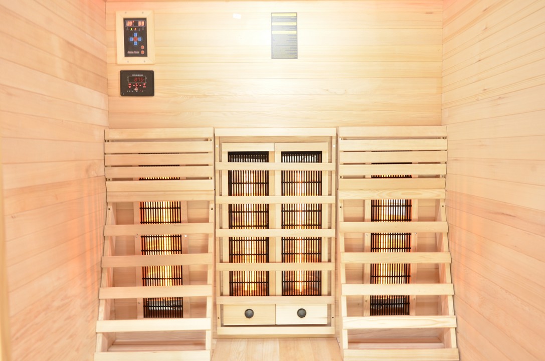 Sanotechnik - OSLO - infrasauna pre 2 osoby, 150 x 150 x 200 cm