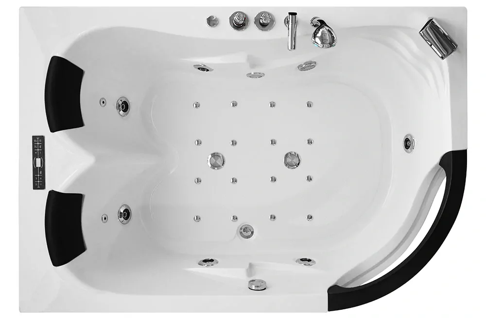 M-SPA - Hydromasážna vaňa 665 ľavá HC 180 x 120 x 66 cm