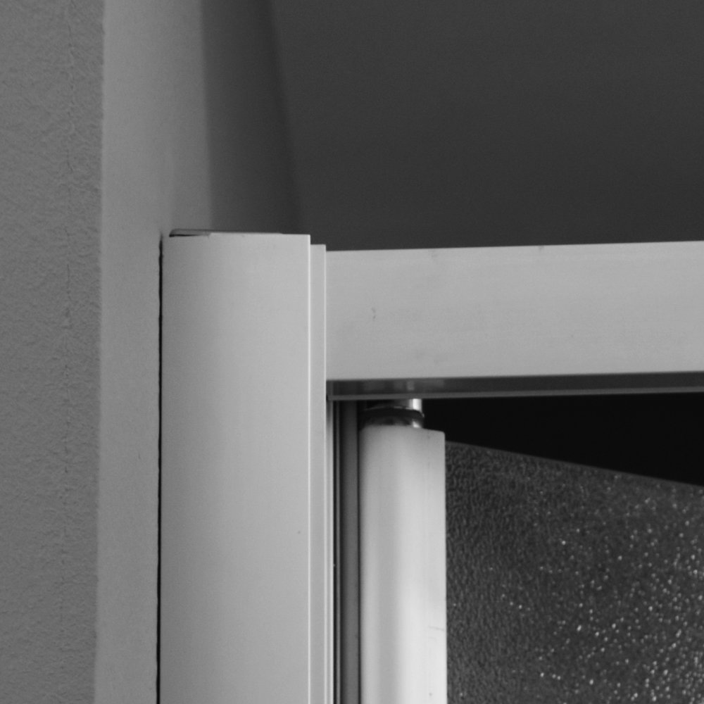 Aquatek - Sprchové dvere DYNAMIC B6 80, PROFIL CHRÓM - SATIN, SKLO GRAPE