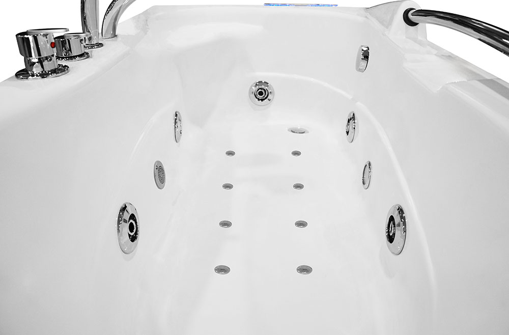 M-SPA - 0206 Vaňa s hydromasážou 167 x 85 x 55 cm