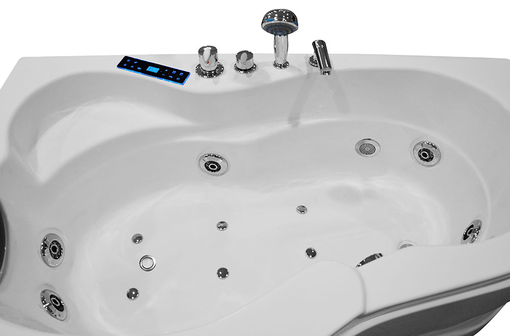 M-SPA - 0207 Kúpeľňová vaňa s hydromasážou 150 x 92 x 53 cm