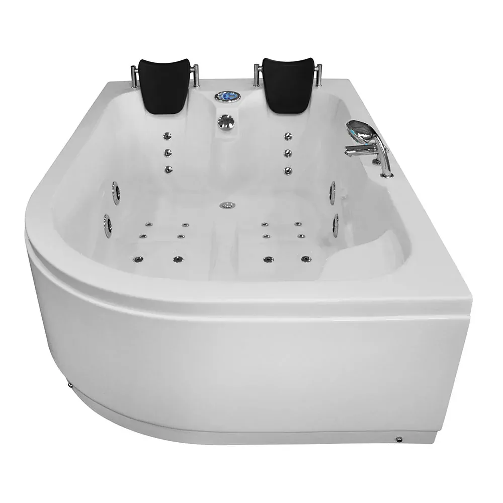 M-SPA - Ľavá kúpeľňová vaňa SPA s hydromasážou 180 x 120 x 54 cm