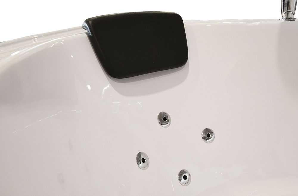 M-SPA - Kúpeľňová vaňa TURBO SPA s hydromasážou 152 x 152 x 55 cm