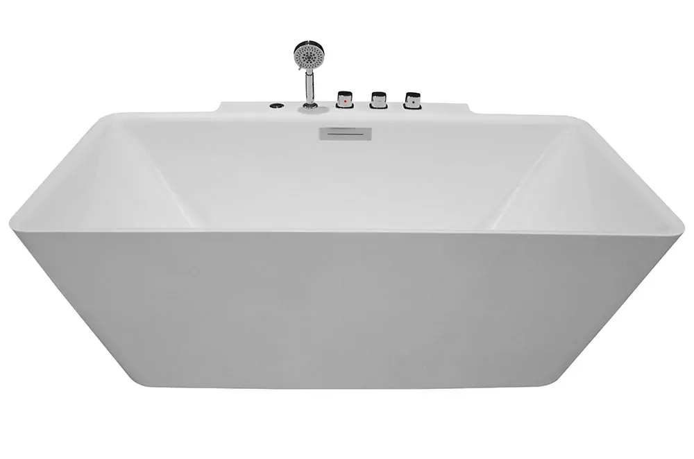 M-SPA - Voľne stojaca kúpeľňová vaňa SPA s hydromasážou 170 x 87 x 61 cm