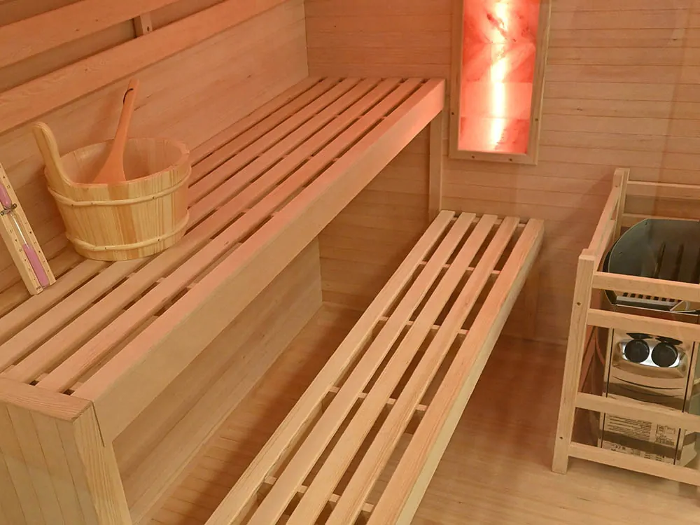 Suchá sauna s pieckou PRAVÁ, 4-miestna, 175x140x190cm, 8,0kW