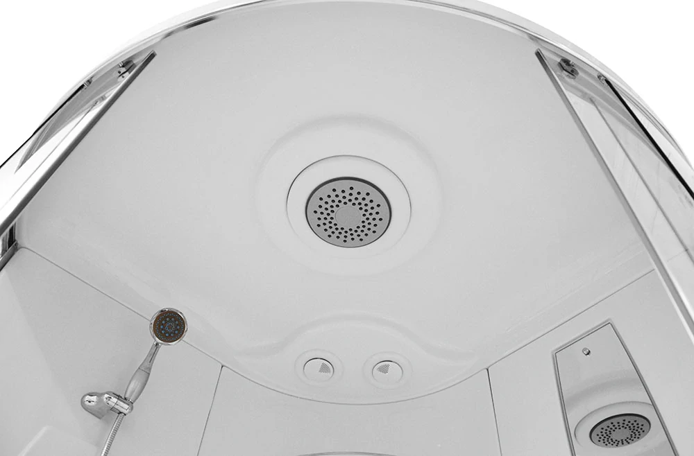 M-spa kabínová vaňa s hydromasážou a saunovou funkciou 1549, 2 osoby, 135x135x220cm