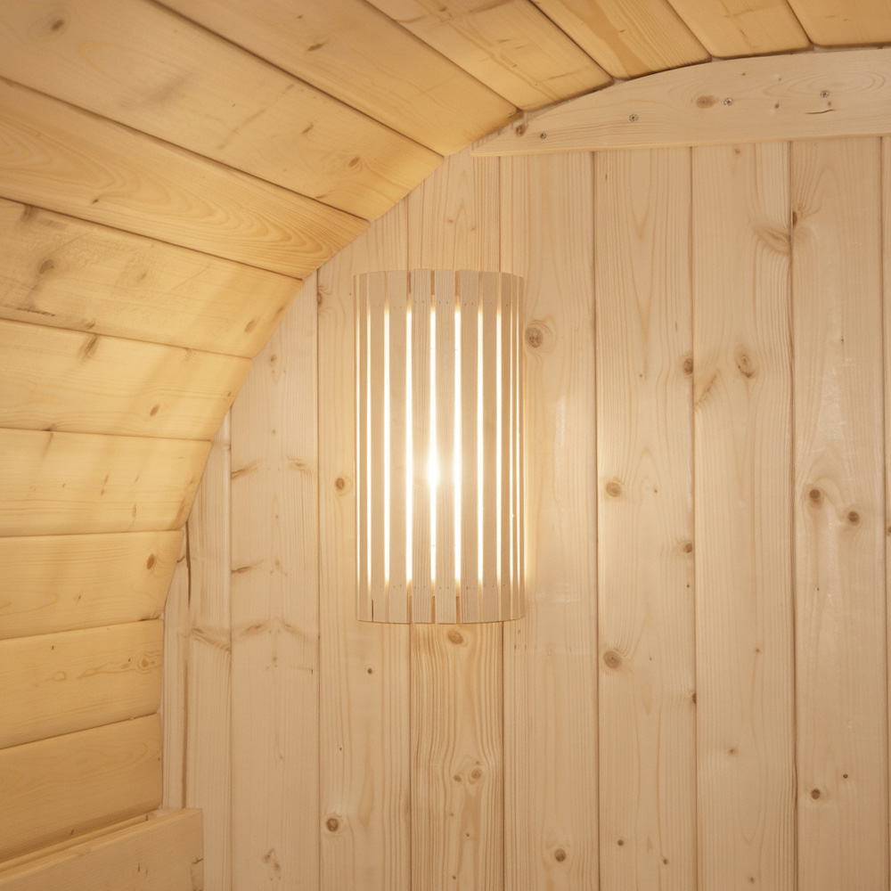 Vonkajšia sauna CUBE XL - 194 x 220 cm pre 6 osôb