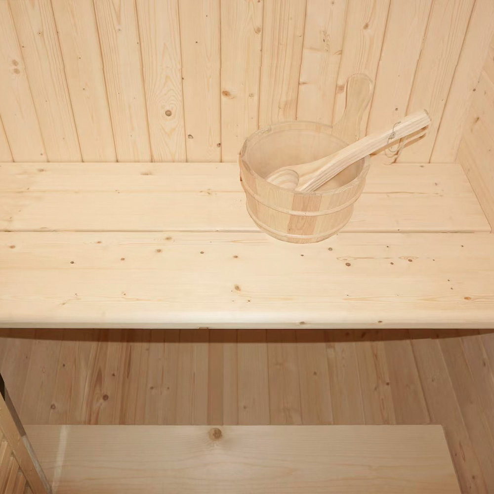 Vonkajšia sauna CUBE S - 194 x 120 cm pre 2 osoby