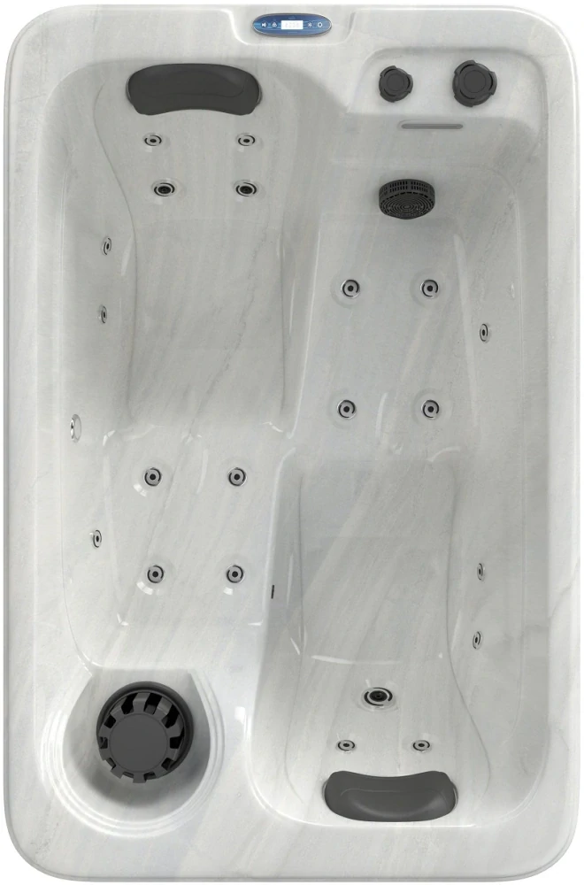 Vonkajšia vírivka pre 2 osoby Sanotechnik Split biela 175x115cm