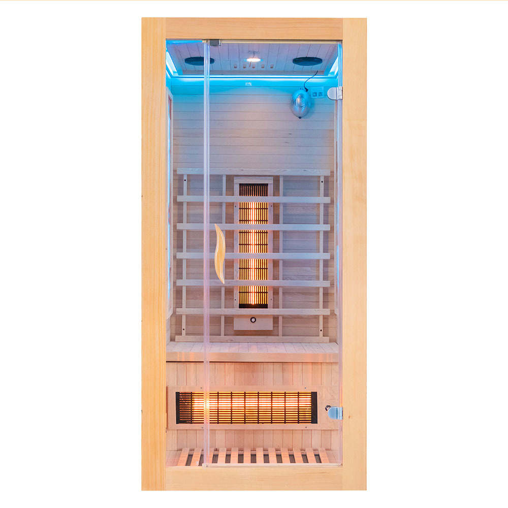 Infrasauna EA1 SK so soľnými kameňmi 90X90X190CM