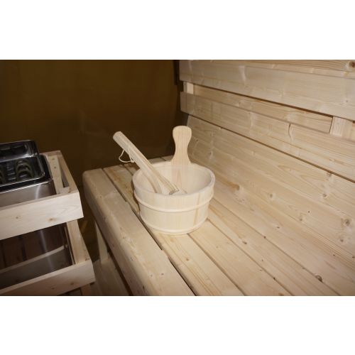 Vonkajšia sauna NYBORG M pre 4 osoby 194,2 x 204,9 x 194,9 cm
