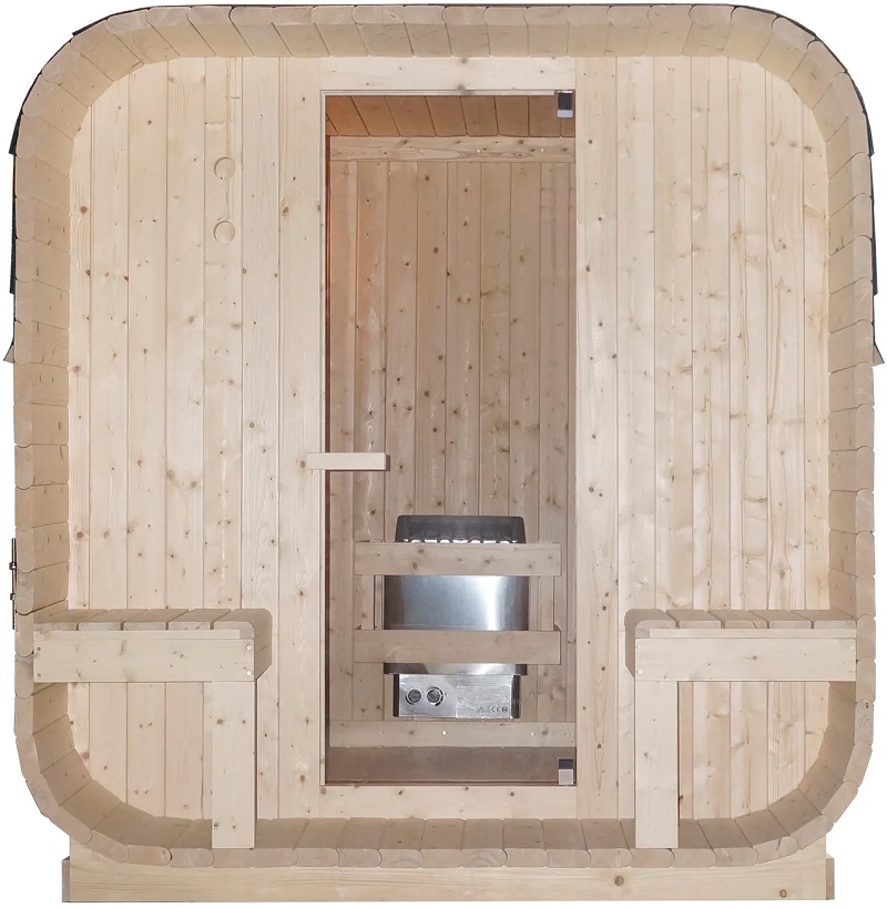 Vonkajšia sauna GÖTEBORG pre 4 osoby 188,2 x 220 x 194 cm