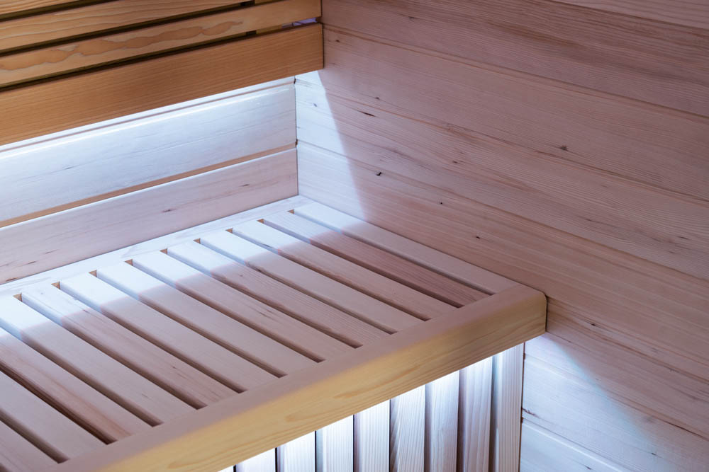Suchá sauna s ohrievačom HARVIA 6 kW, 150 x 150 x 200 cm