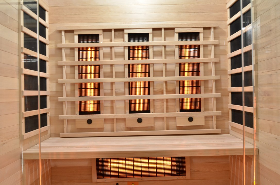 Sanotechnik - OPEN - infrasauna pre 3 osoby, 150 x 120 x 200 cm