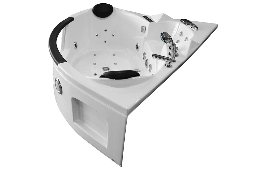 M-SPA - Vaňa s hydromasážou 632B pravá pre 2 osoby 150 x 150 x 67 cm