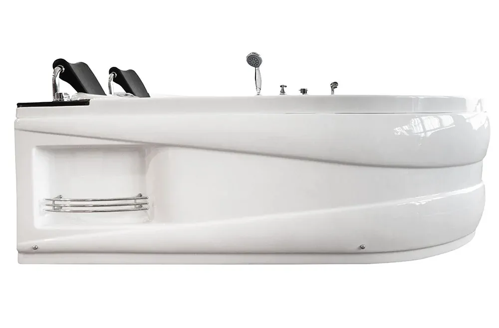 M-SPA 1062 Ľavá kúpeľňová vaňa s hydromasážou 180 x 120 x 61 cm