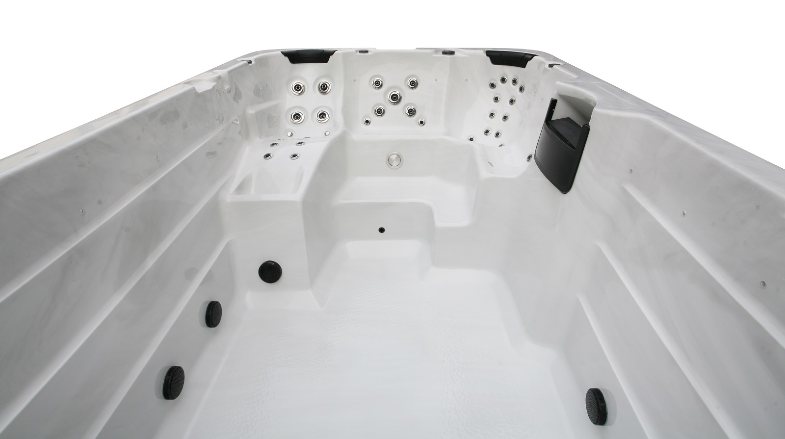 Celoročný bazén SwimSpa Sanotechnik Menorca 450x228cm pre 5 osôb s protiprúdovým systémom