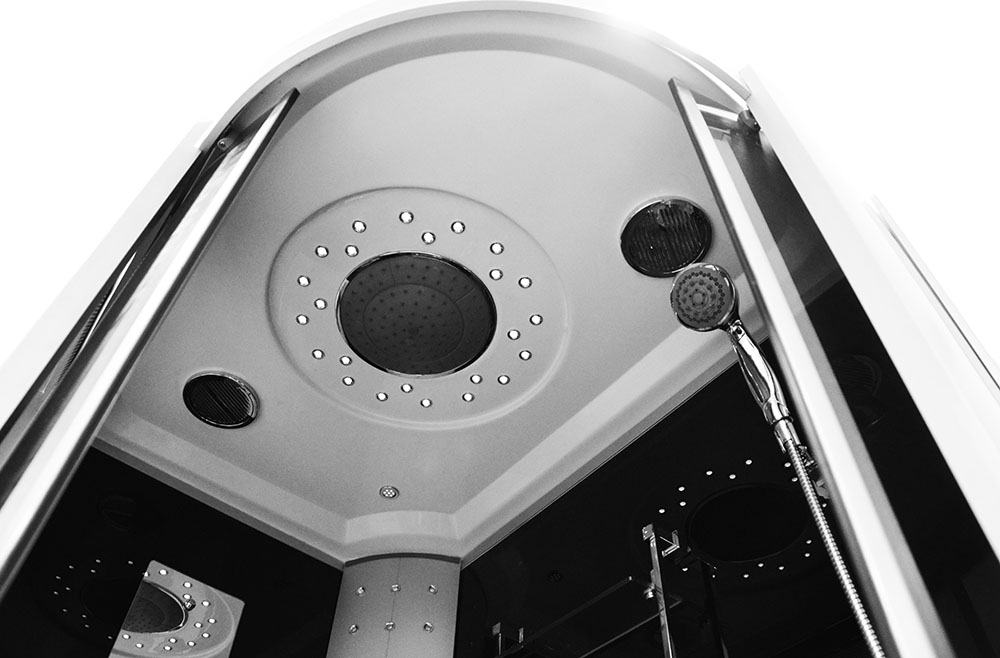 M-SPA - Sprchový box s hydromasážou pravý 09914 120 x 85 x 225 cm