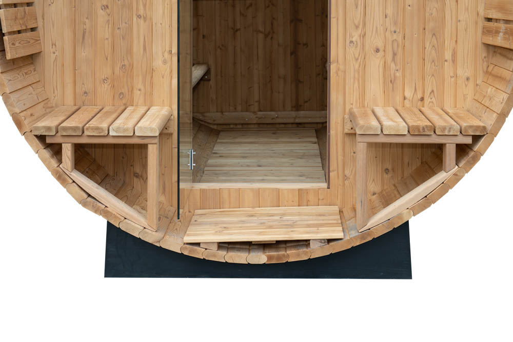 M-SPA - Záhradná sauna barrel 300 cm x Ø 210 cm
