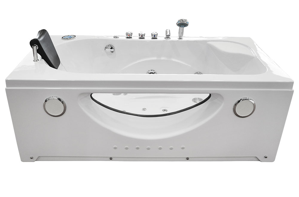 M-SPA - Kúpeľňová vaňa SPA TURBO s hydromasážou 168 x 86 x 60 cm