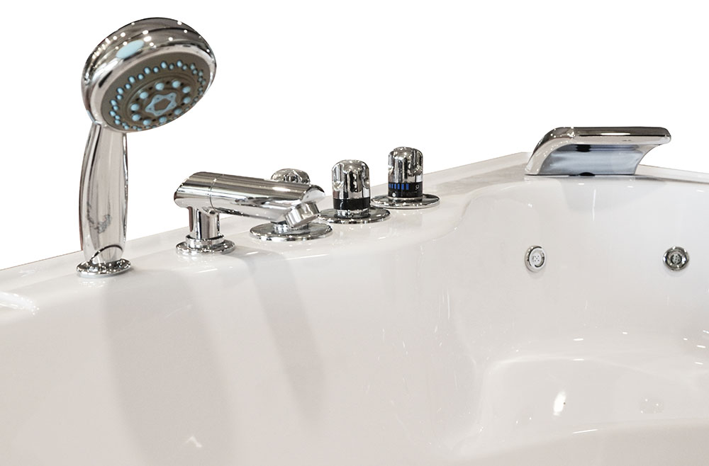 M-SPA - Kúpeľňová vaňa TURBO SPA s hydromasážou 152 x 152 x 55 cm