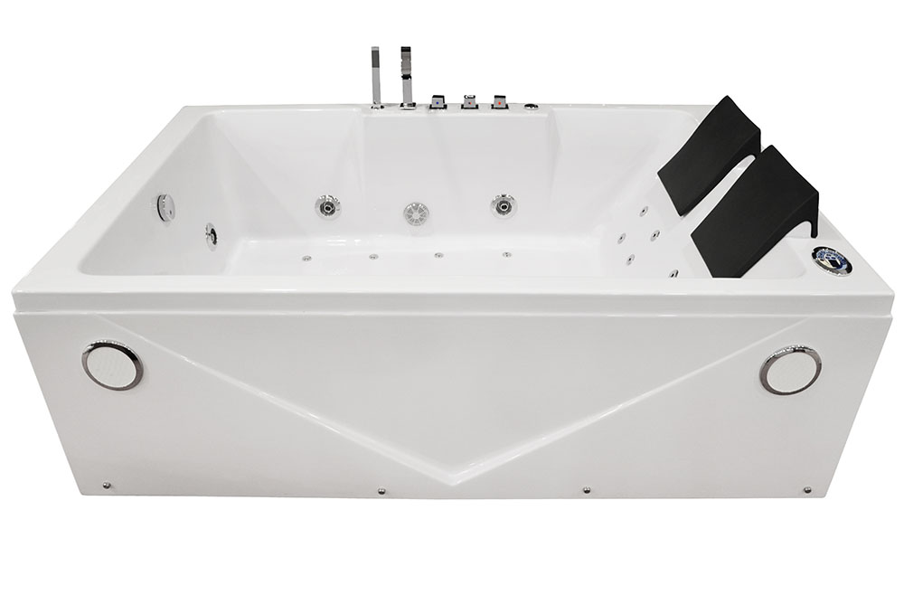 M-SPA - Kúpeľňová vaňa SPA s hydromasážou 186 x 121 x 65 cm