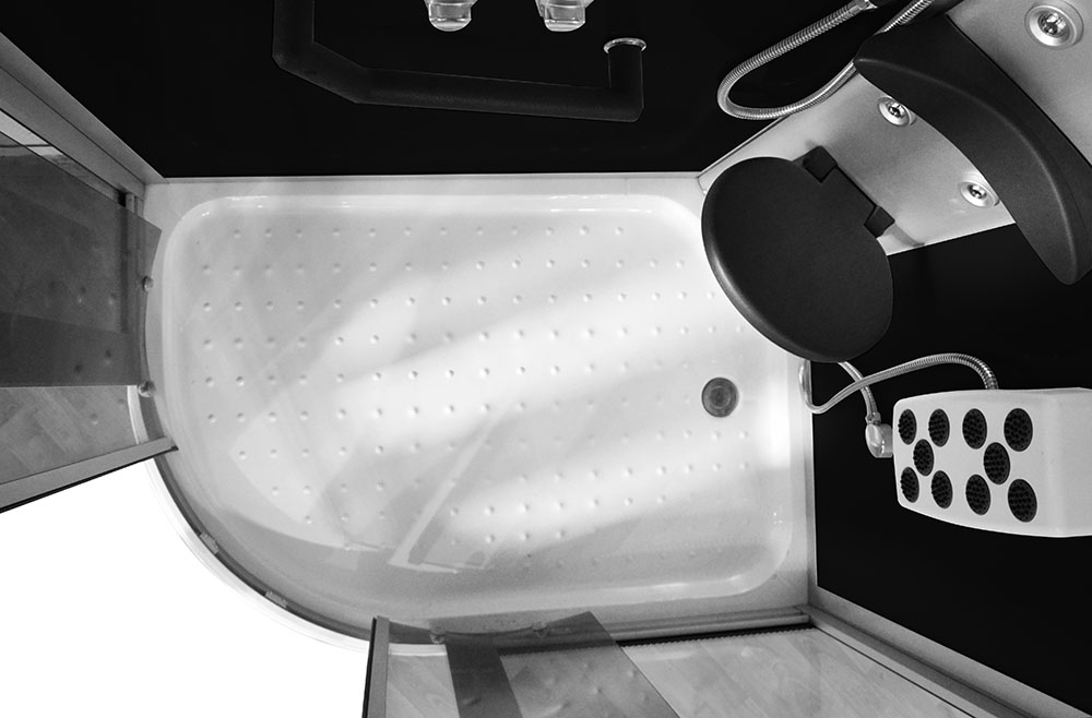 M-SPA - Sprchovací box 8218P s hydromasážou 120 x 85 x 215 cm, pravá verzia