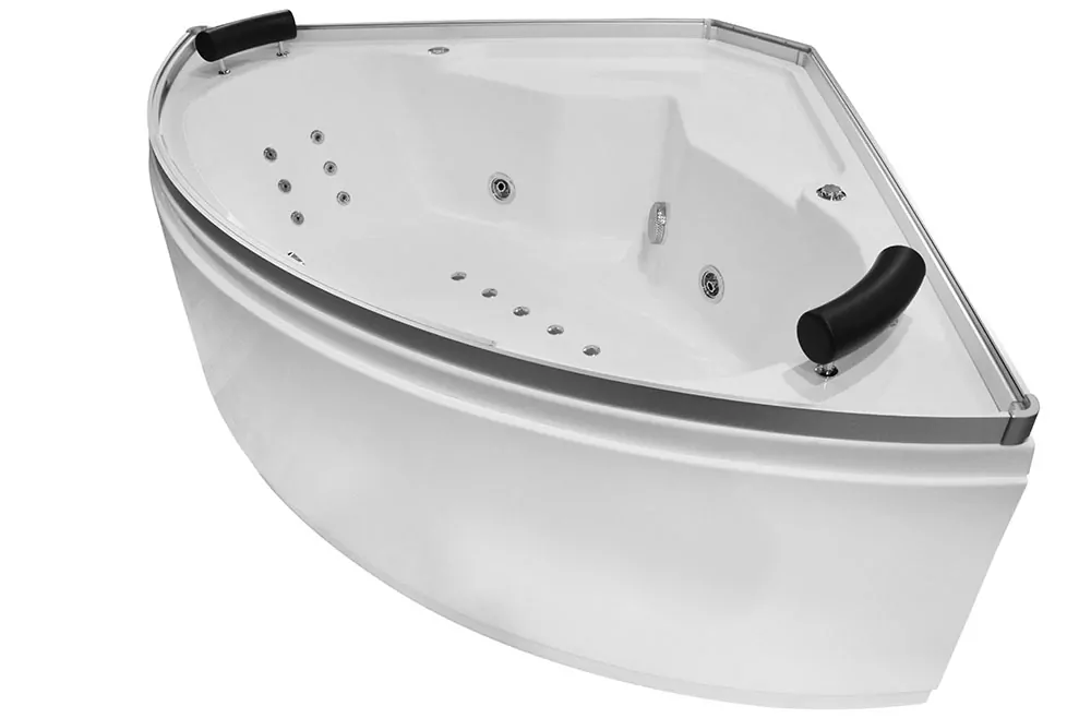 M-SPA kabínová vaňa s hydromasážou čierna 2-miestna 150x150x224cm
