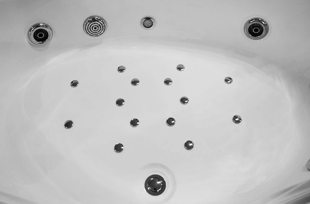 M-spa kabínová vaňa s hydromasážou a saunovou funkciou 1549, 2 osoby, 135x135x220cm