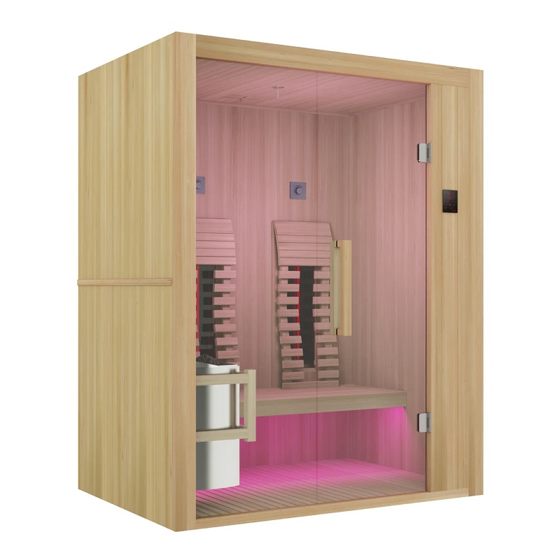 Kombinovaná infra a fínska sauna ALASKA pre 2 osoby